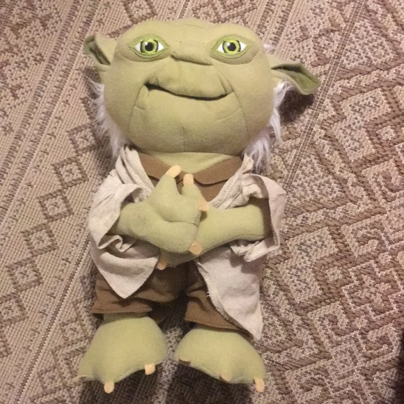 Star Wars Yoda Talking Plush 12" - Picture 1 of 7